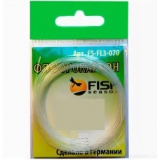 Поводковый материал ФЛЮОРОКАРБОН 0,50мм тест 14,3кг (уп. 3м) (Fish Season)